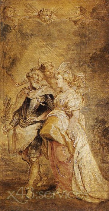 Peter Paul Rubens - Die Ehe von Henri IV aus Frankreich und Marie de Medicis - The Marriage of Henri IV of France and Marie de M